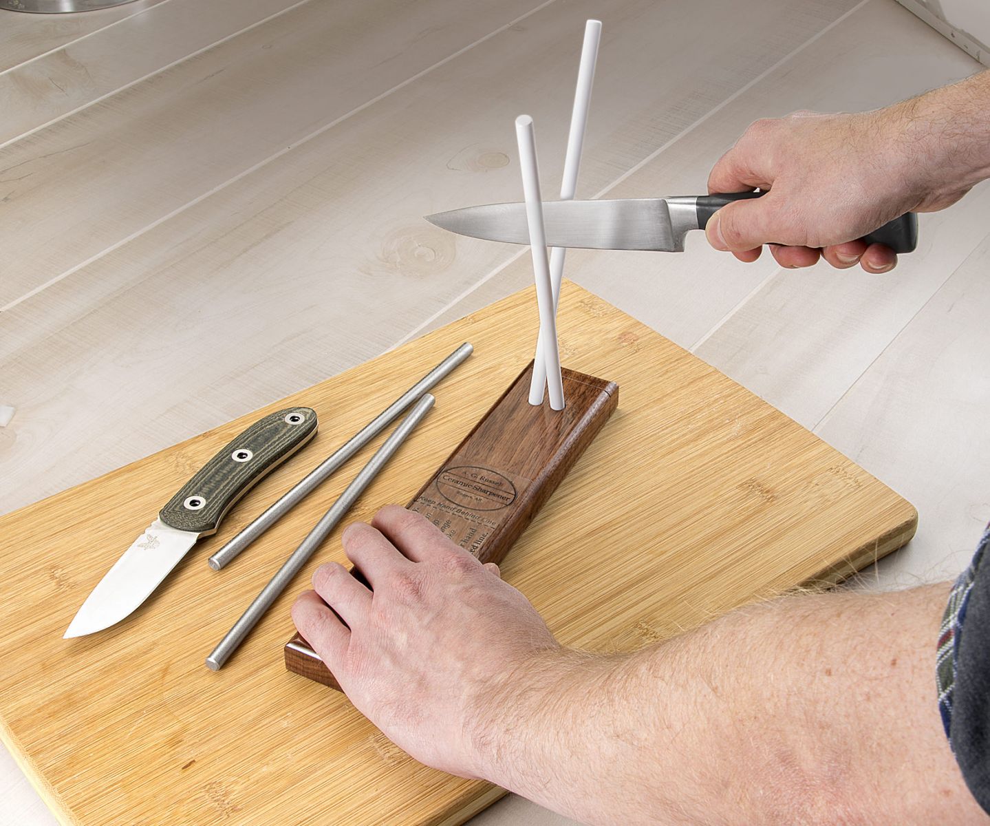 Ceramic Rod Sharpener - Great for Knife Maintenance